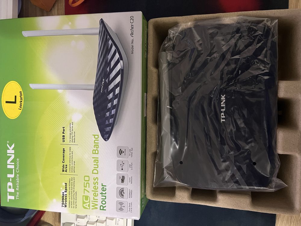 Маршрутизатор TP-LINK AC750 Archer C20