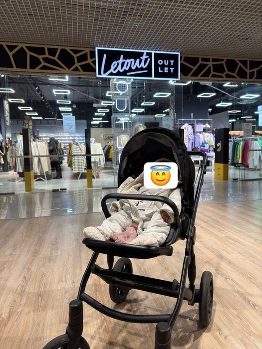 Коляска візочок люлька Anex M/Type PRO Tech grey