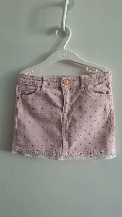 HM spódniczka sztruksowe 3-4 104