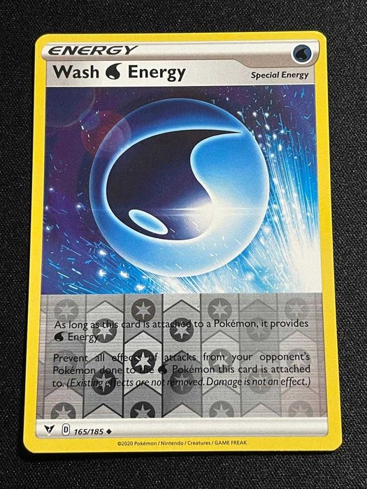 Carta Pokémon Wash Energy 165/185 Vivid Voltage