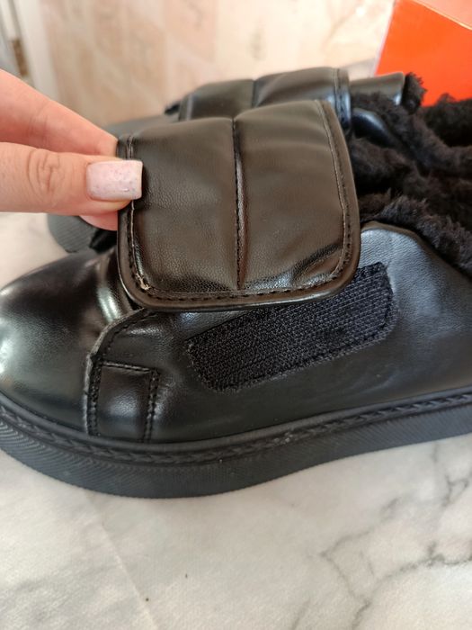 Утеплені лофери 37 розмір