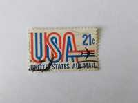 Znaczek USA airmail 21c