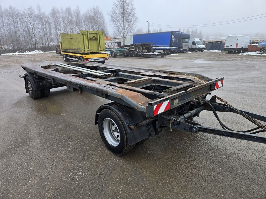 Przyczepa Huffermann 18.65 do Hakowca 19,5 RESOR BLIŹNIAK platforma