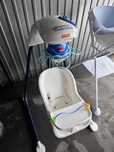 Bujaczek huśtawka elektryczna fisher price Aquarium Cradle Swing