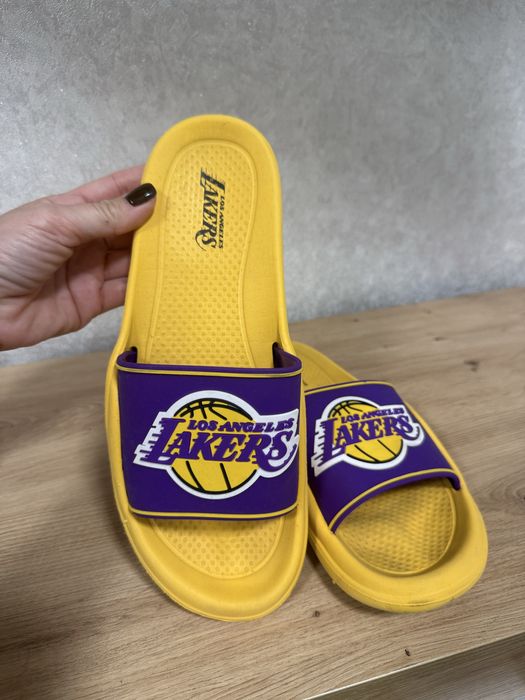 мужские шлепки Lakers 41 размер