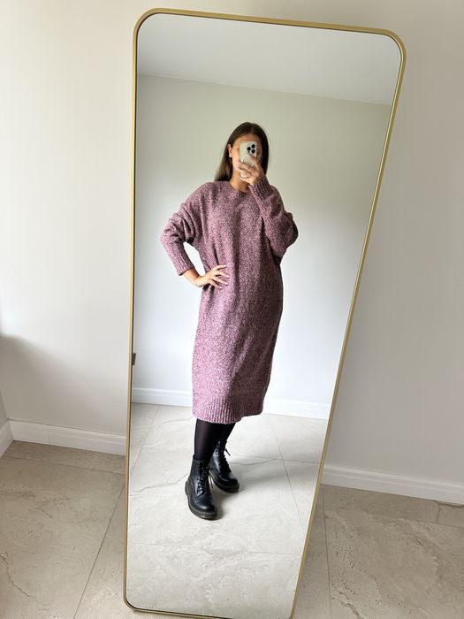 Sukienka sweterkowa na jesień zimę Primark rozmiar 46/48