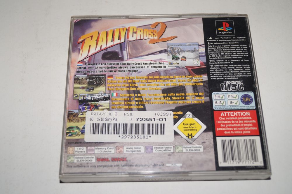Gra Rally Cross 2 Sony Playstation (Psx)