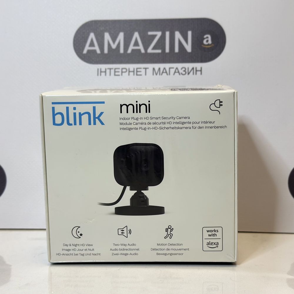 Нова Камера відеоспостереження відеокамера Blink Mini BCM00300UB