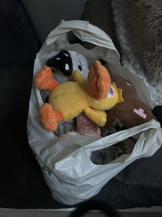 Pluszaki pełna reklamówka