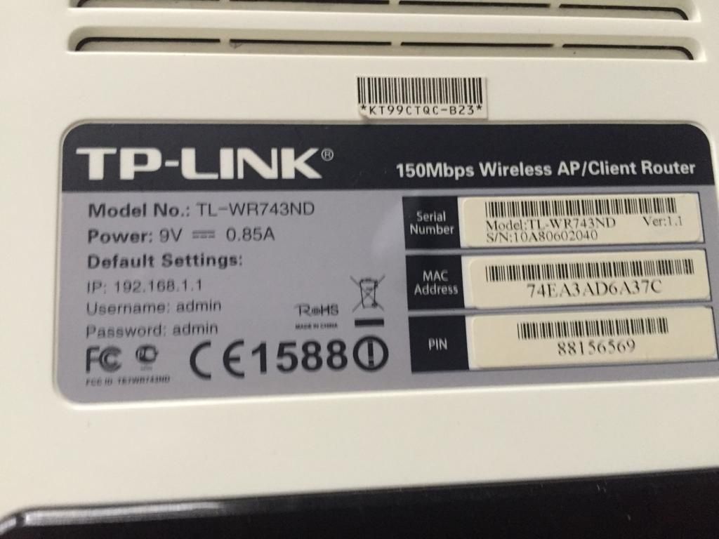 Router TL WR743NF