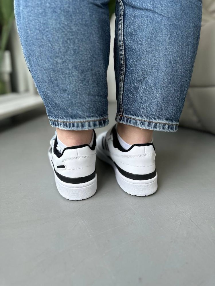 Кросівки Adidas Forum 84 Low White Black (36)