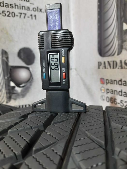 Шини 6,5мм 225/40 R18 BRIDGESTONE Blizzak LM001 б/у зима склад