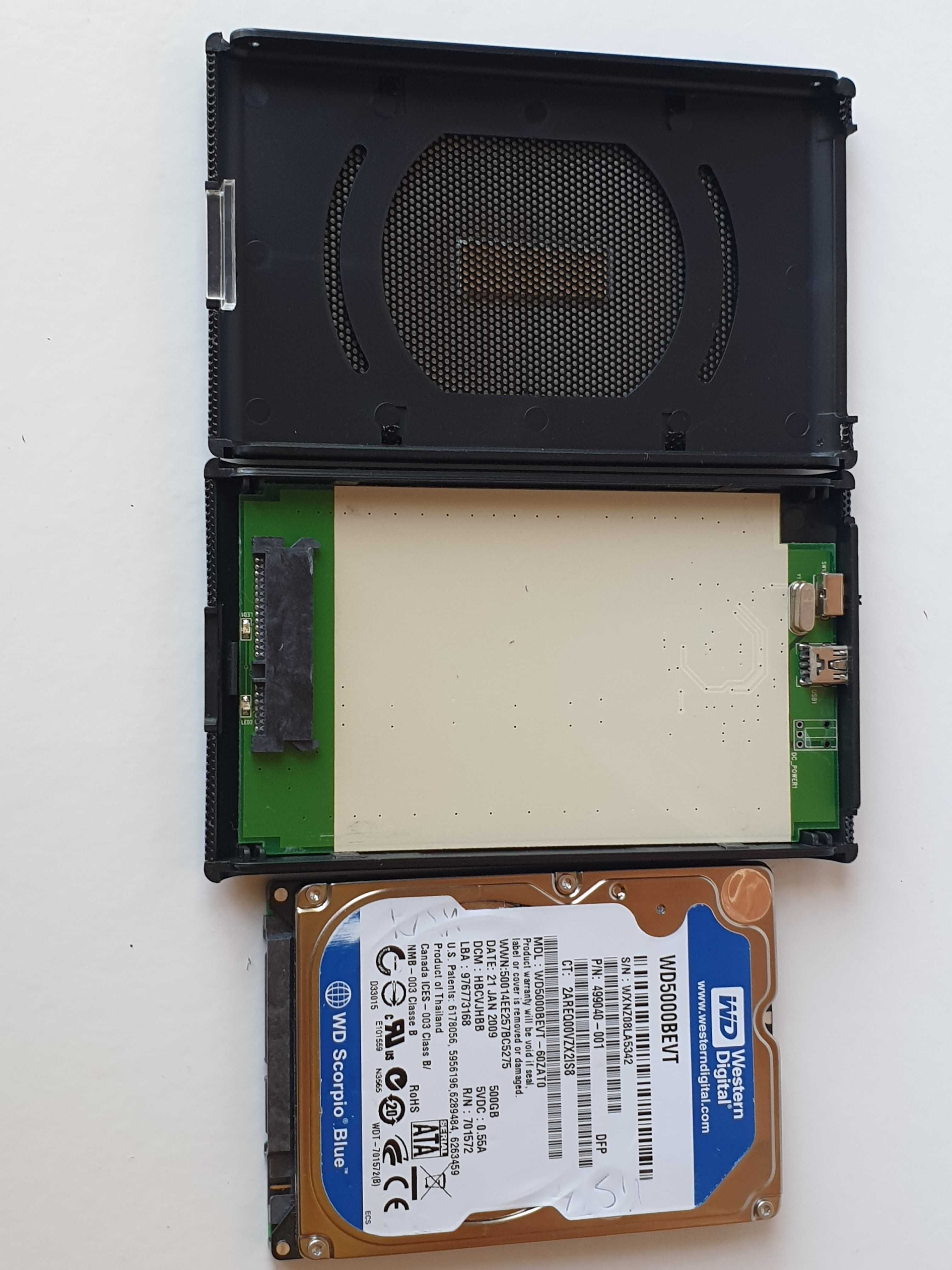 зовнішний HDD 500GB 2.5" WDC WD5000BEVT-60ZATO500.1GB +комплект