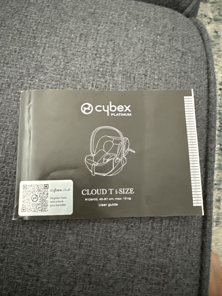 Cybex Cloud T I-Size z bazą