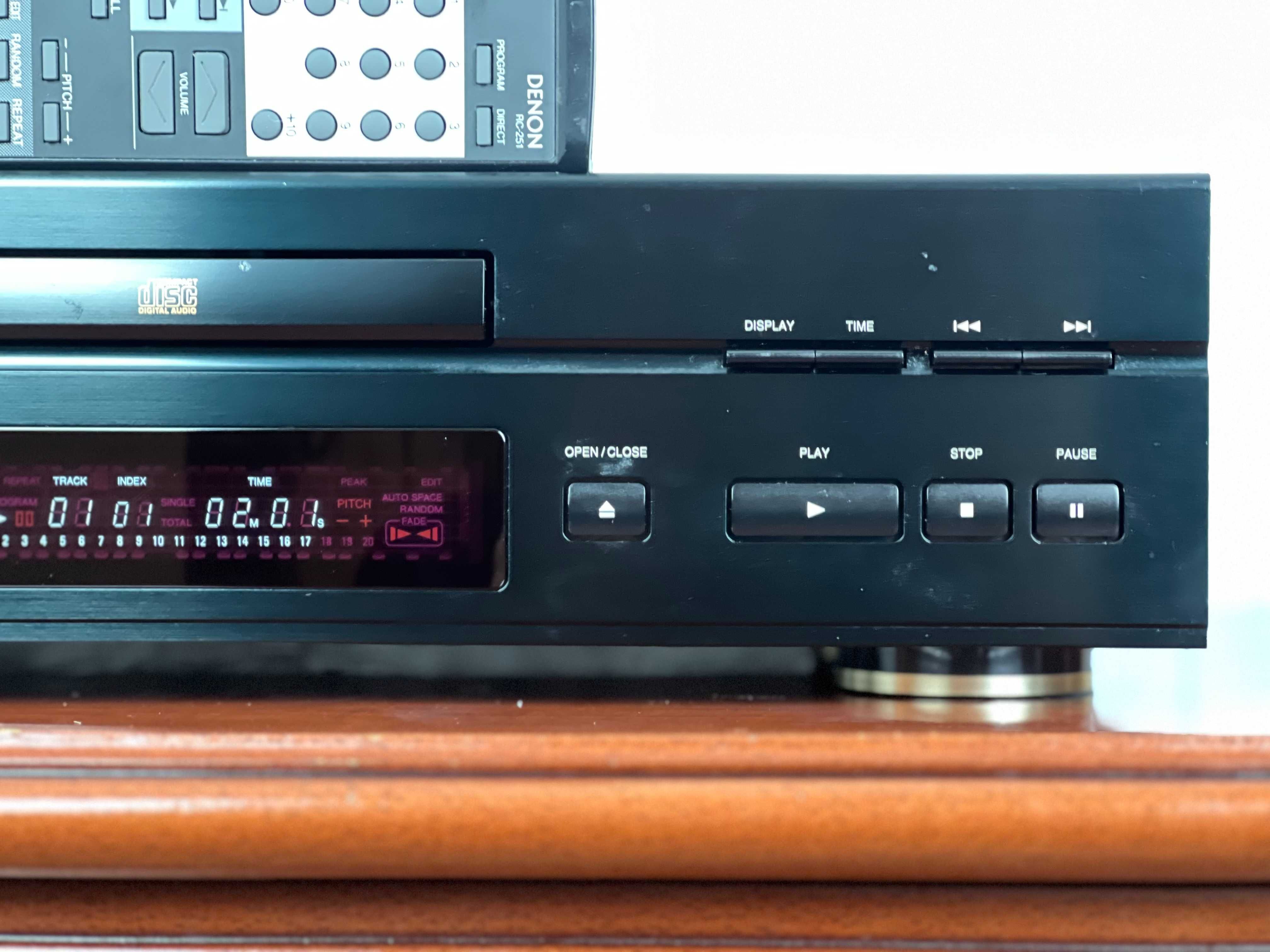 Denon DCD-835 – Klasyczny Odtwarzacz CD z Pilotem