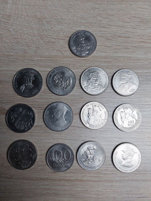 Lot,monety z PRL-u