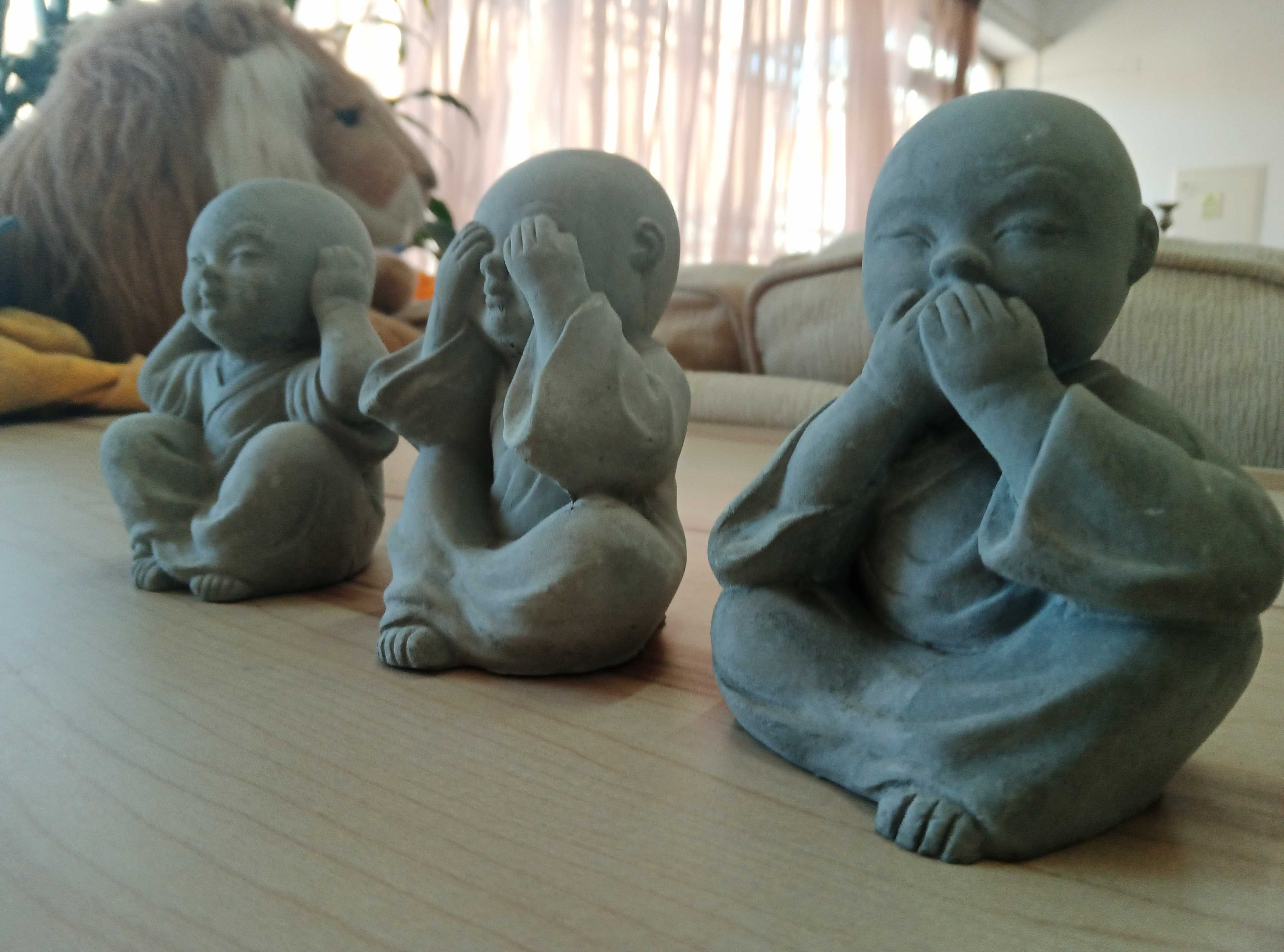 Figuras Buda - Decorativo ZEN Trabalho requintado
