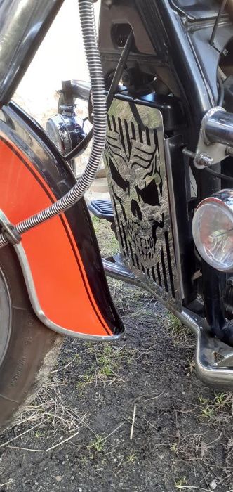 Osłona chłodnicy Kawasaki VN Vulcan Nomad Drifter Classic Mean Streak