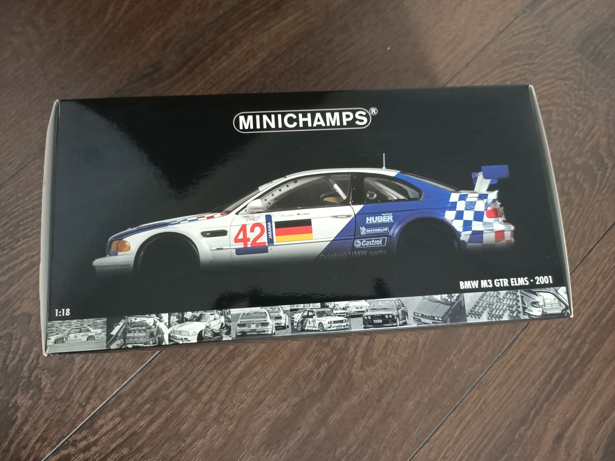 Model 1/18 Minichamps BMW M3 GTR ELMS, 1:18