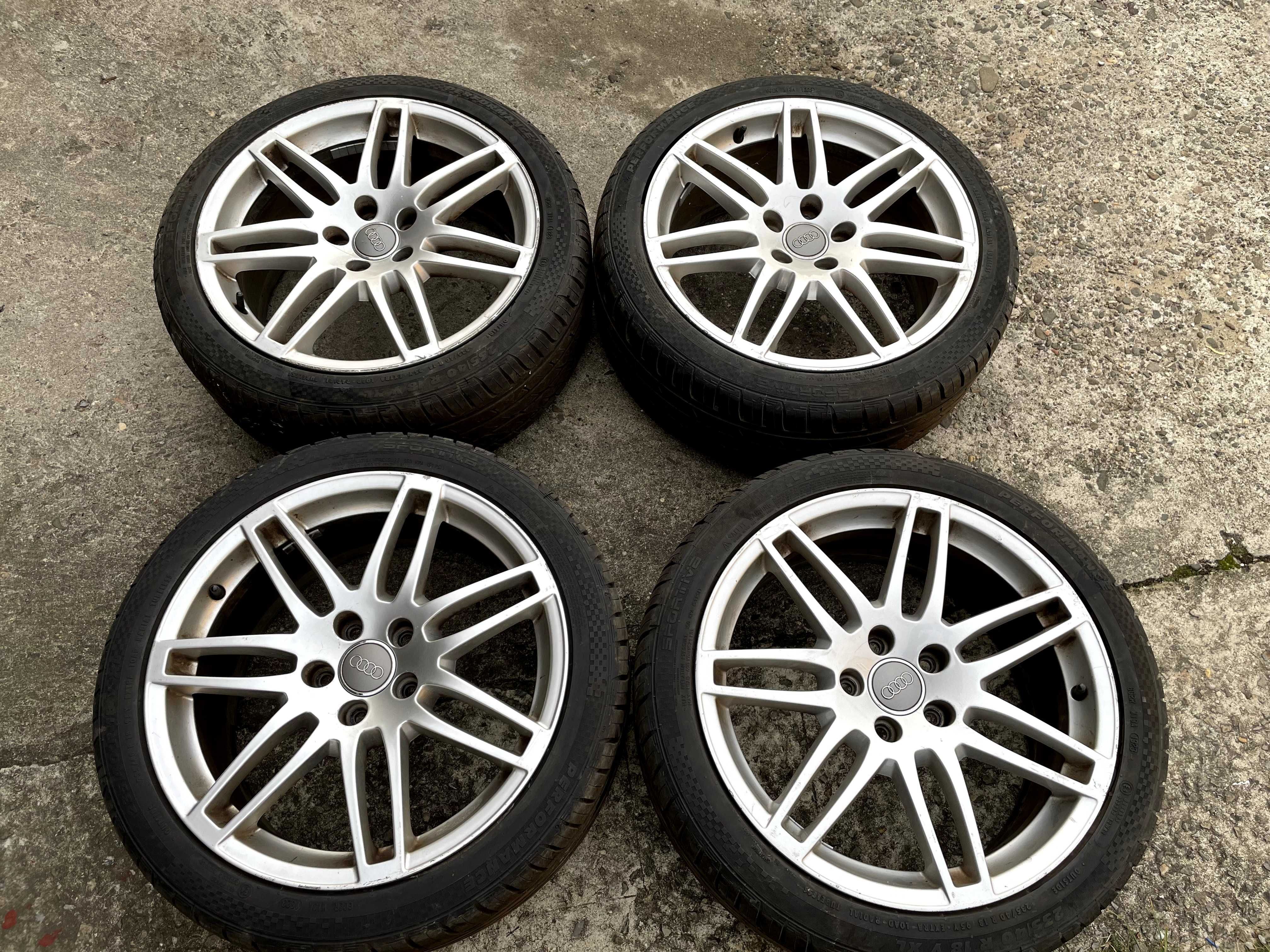 Opony LETNIE i alufelgi AUDI A4 B7 235/40 R18 | 2023r
