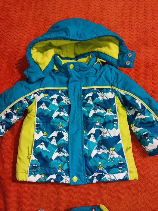 Дитячий зимовий комбінезон Chicco та шапка зимова