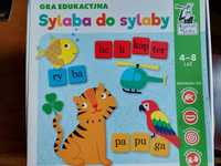 Gra edukacyjna do nauki czytania- Sylaba do sylaby- Nowa