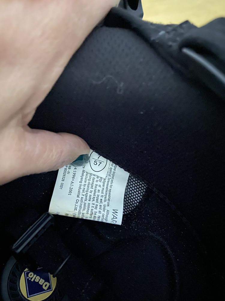 Toque para andar de cavalo