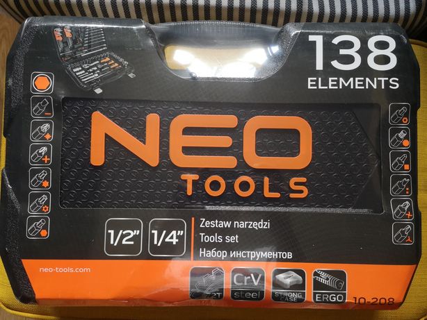 NOWY Neo Tools 10 208  138 elementów