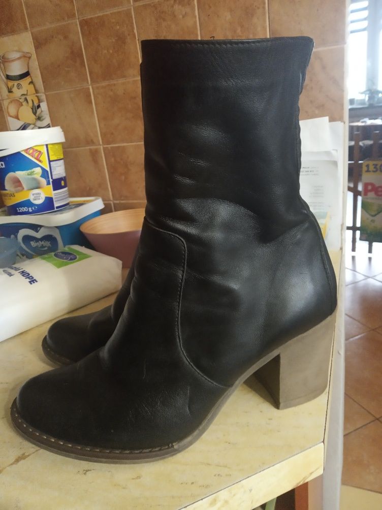 Botki buty 40 41 na szeroką stopę