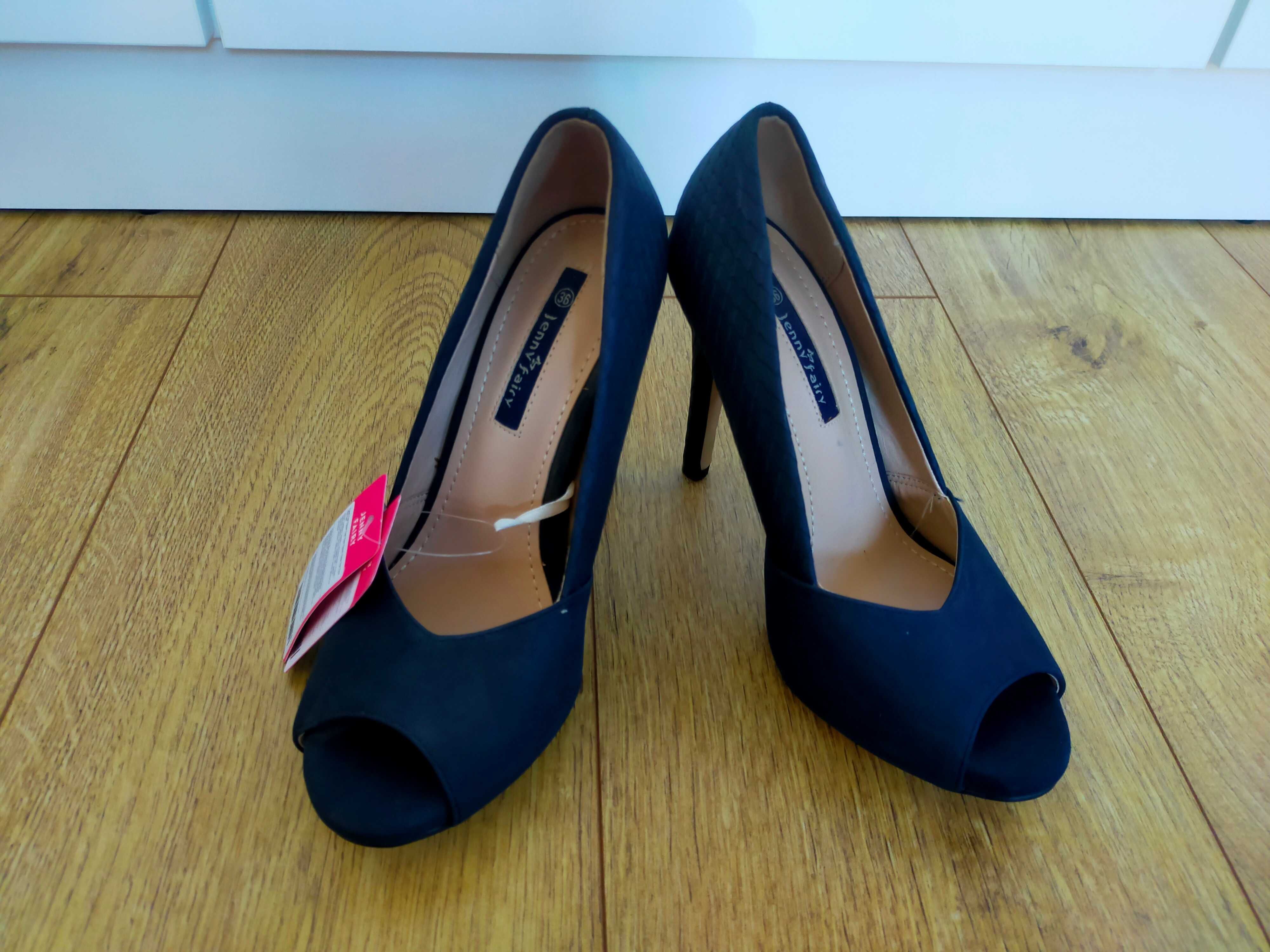 Jenny Fairy szpilki pantofelki buty damskie 36