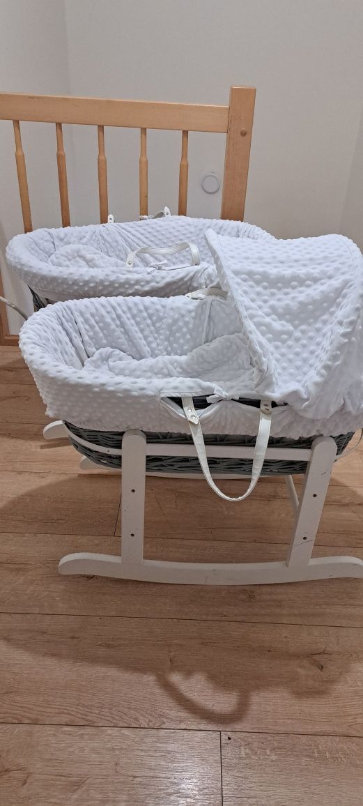 Kosz mojżesza x2 dla bliźniaków