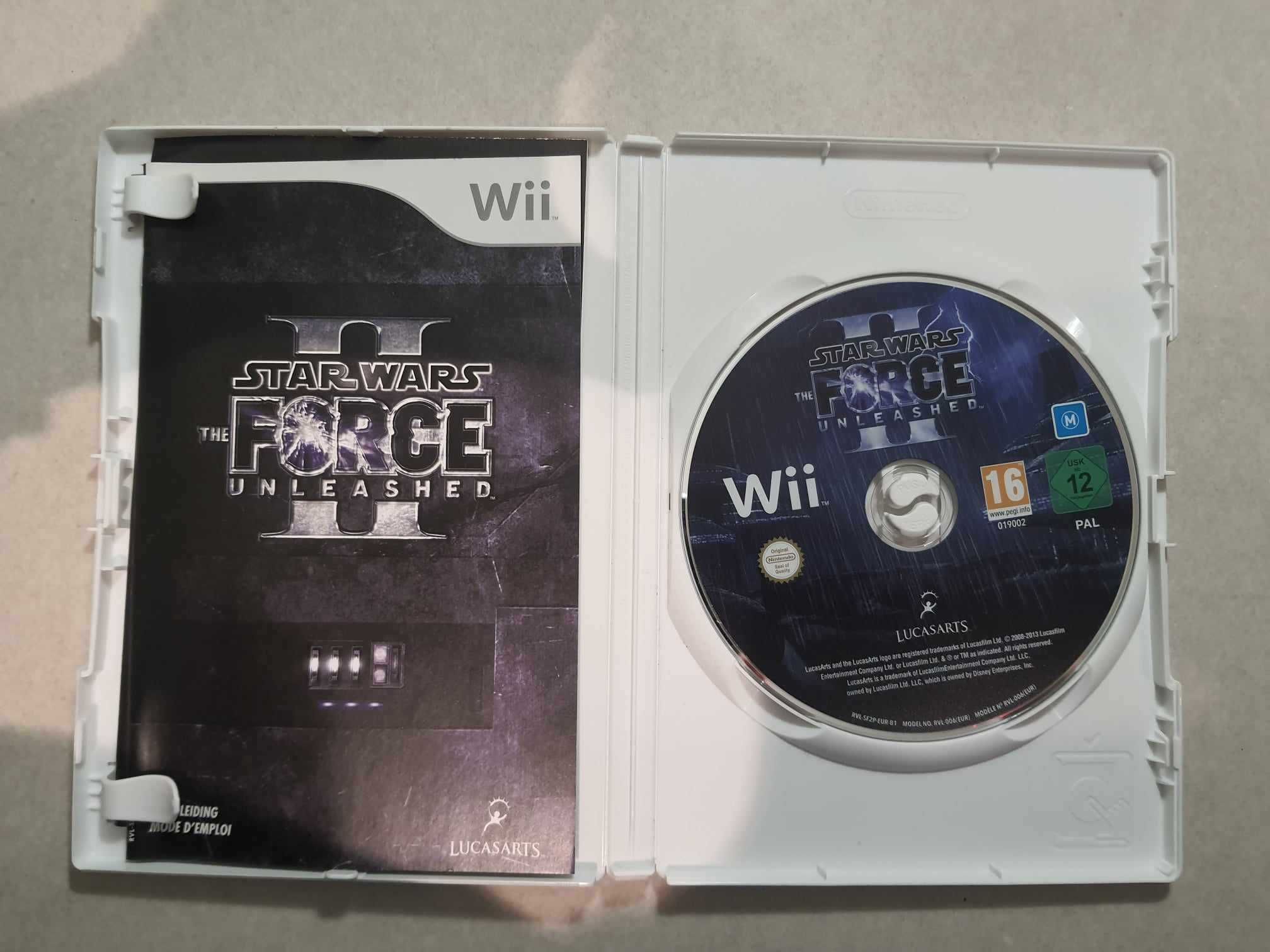 Nintendo Wii Star Wars 2 The Force Unleashed