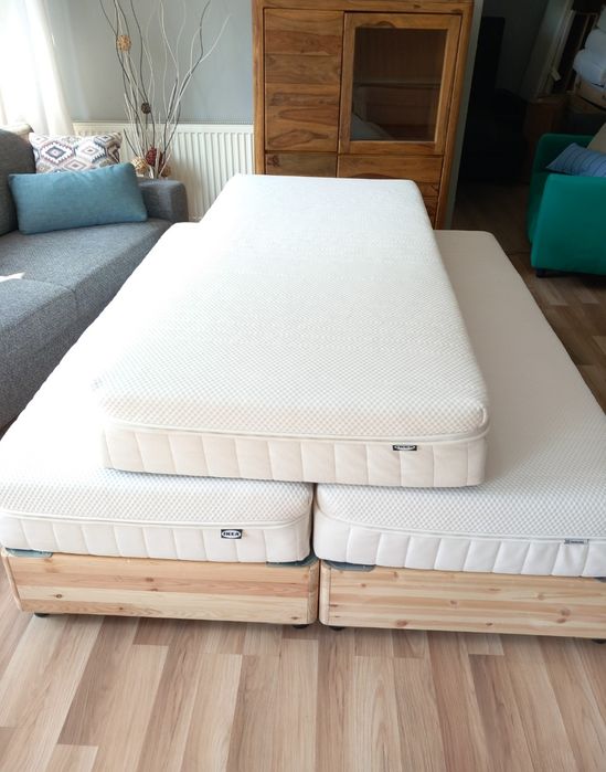 Nowy 1/2 Ceny Materac z pianki wysokoelastycznej AKREHAMN z Ikea 90 cm