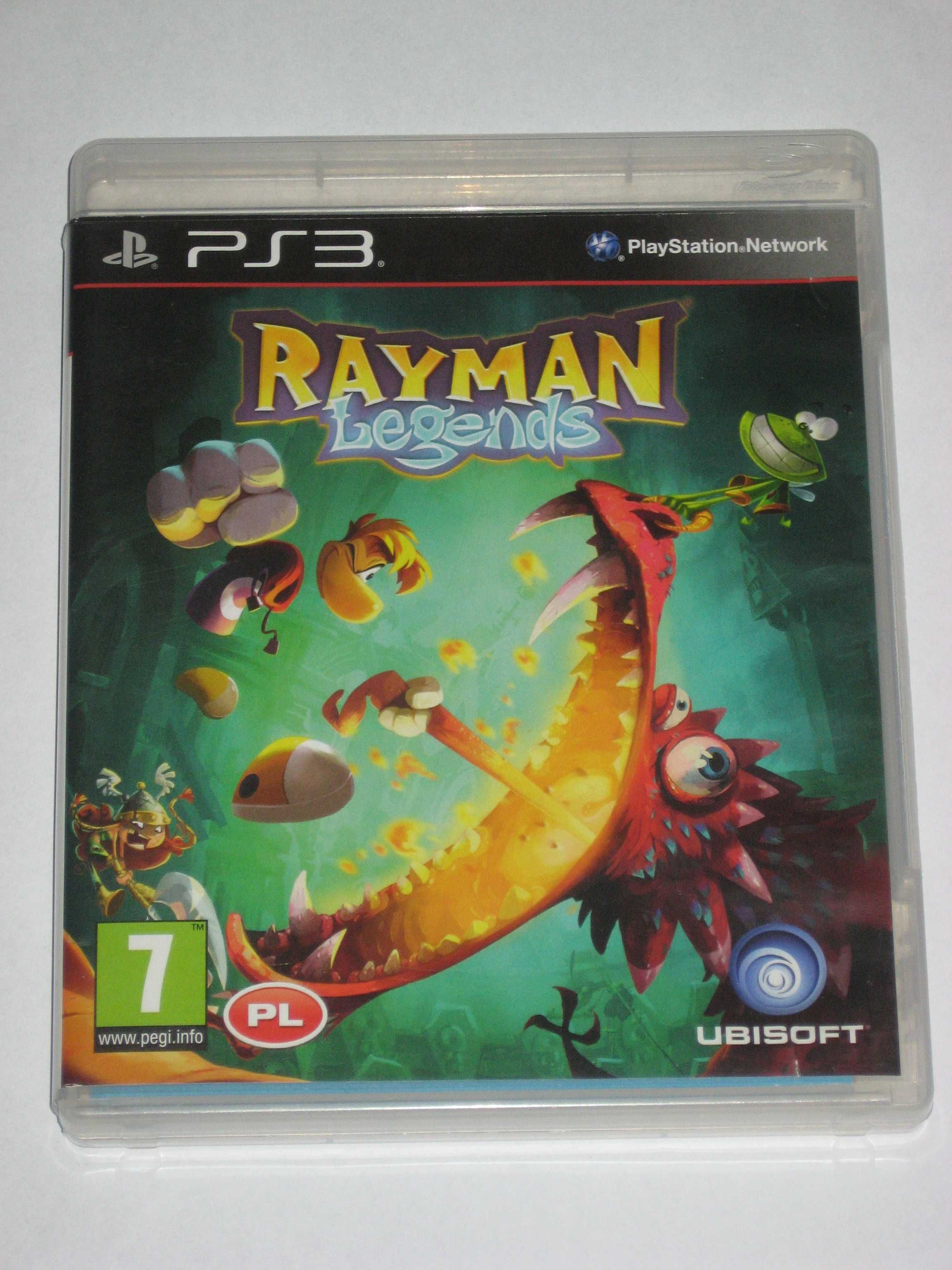 Gra Rayman Legends! PL! PS3 PO POLSKU! jak NOWA! PL!