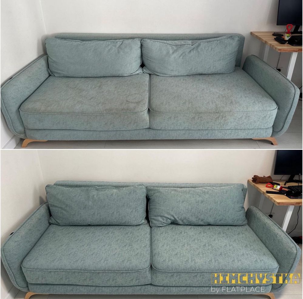 CLEANPLACE Хімчистка мʼяких меблів Київ / Химчистка мягкой мебели Киев