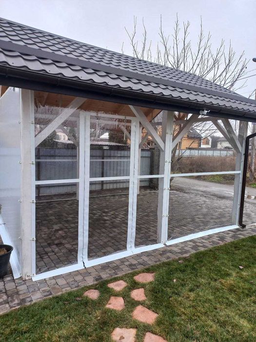 М'які вікна для тераси-альтанки