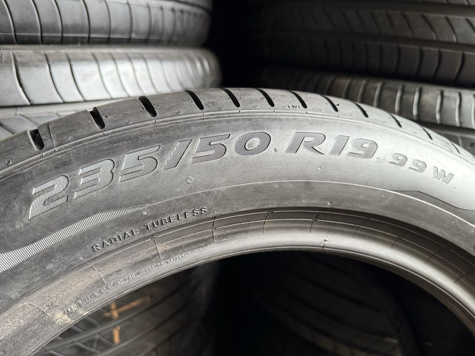 Літні шини 235/50 R19 Pirelli PZero 4шт. 7,5мм 2022