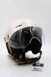 Kask rowerowy Cars z LED, kierunkowskazami i wizjerem r.M 55-58cm
