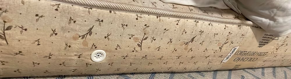 cama solteiro + colchão 183x088