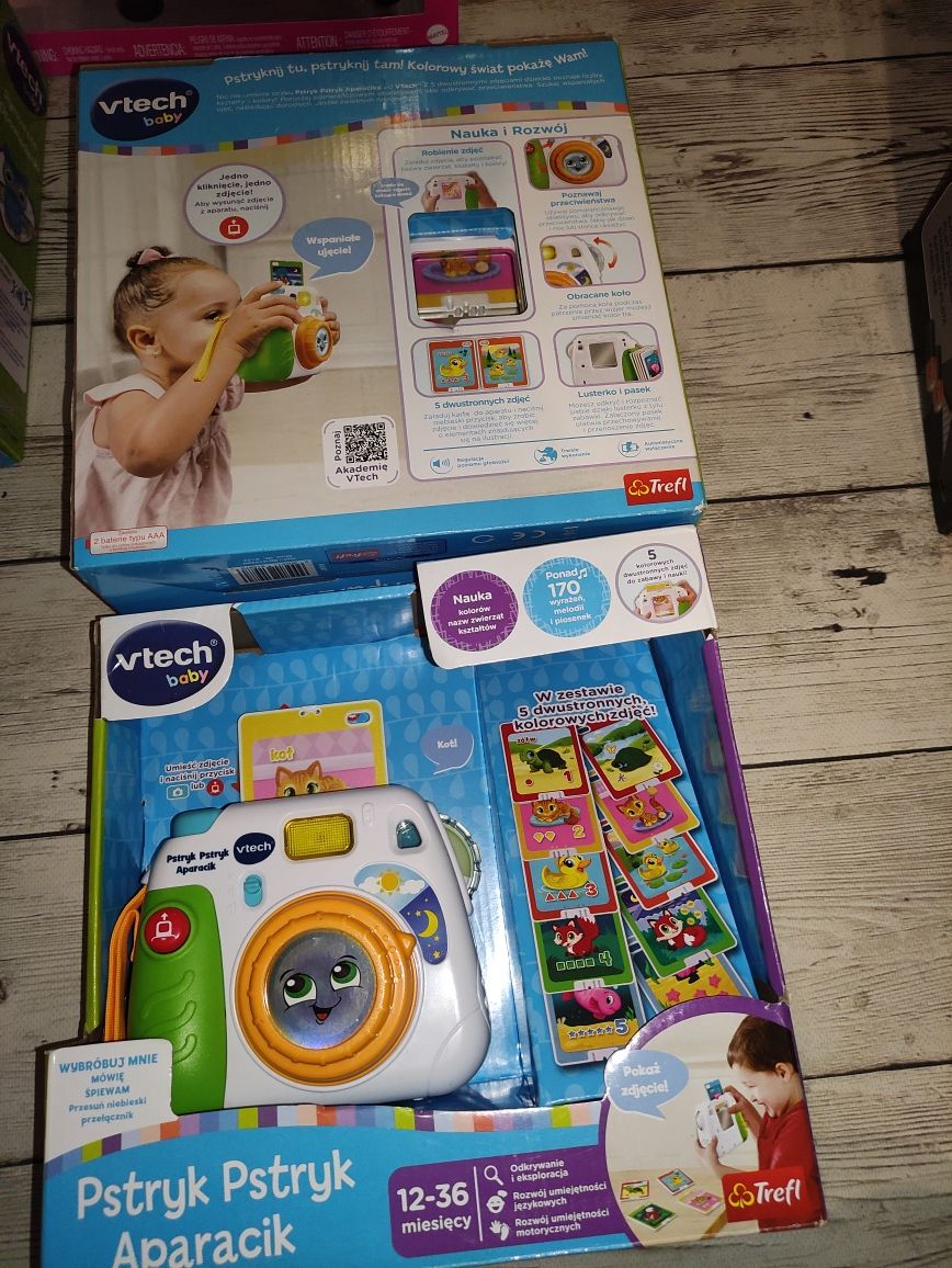 Vtech interaktywny aparacik