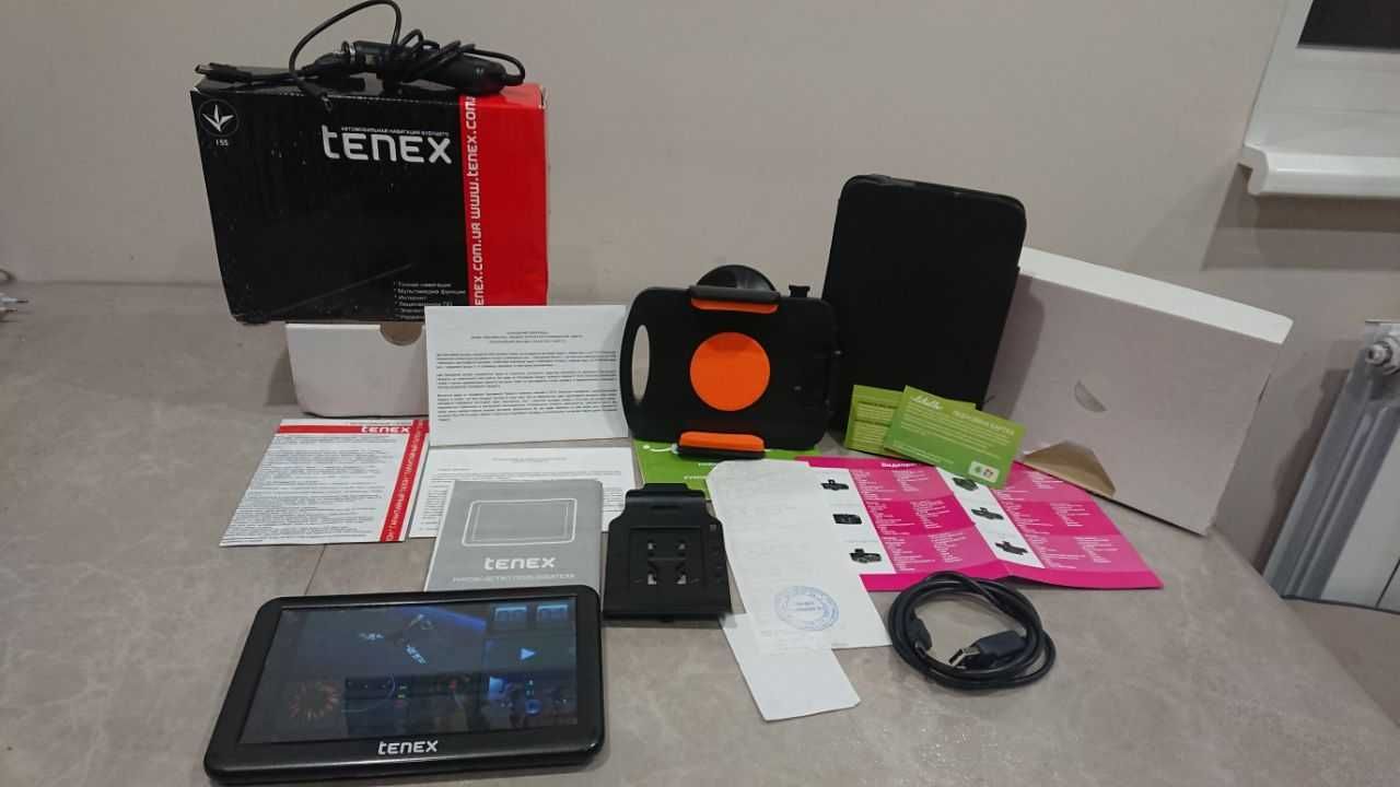 Навигатор, чехол, держатель для Tenex 70 AN PRO