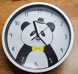 Zegar ścienny dzieciecy Panda W-Wa TANIO
