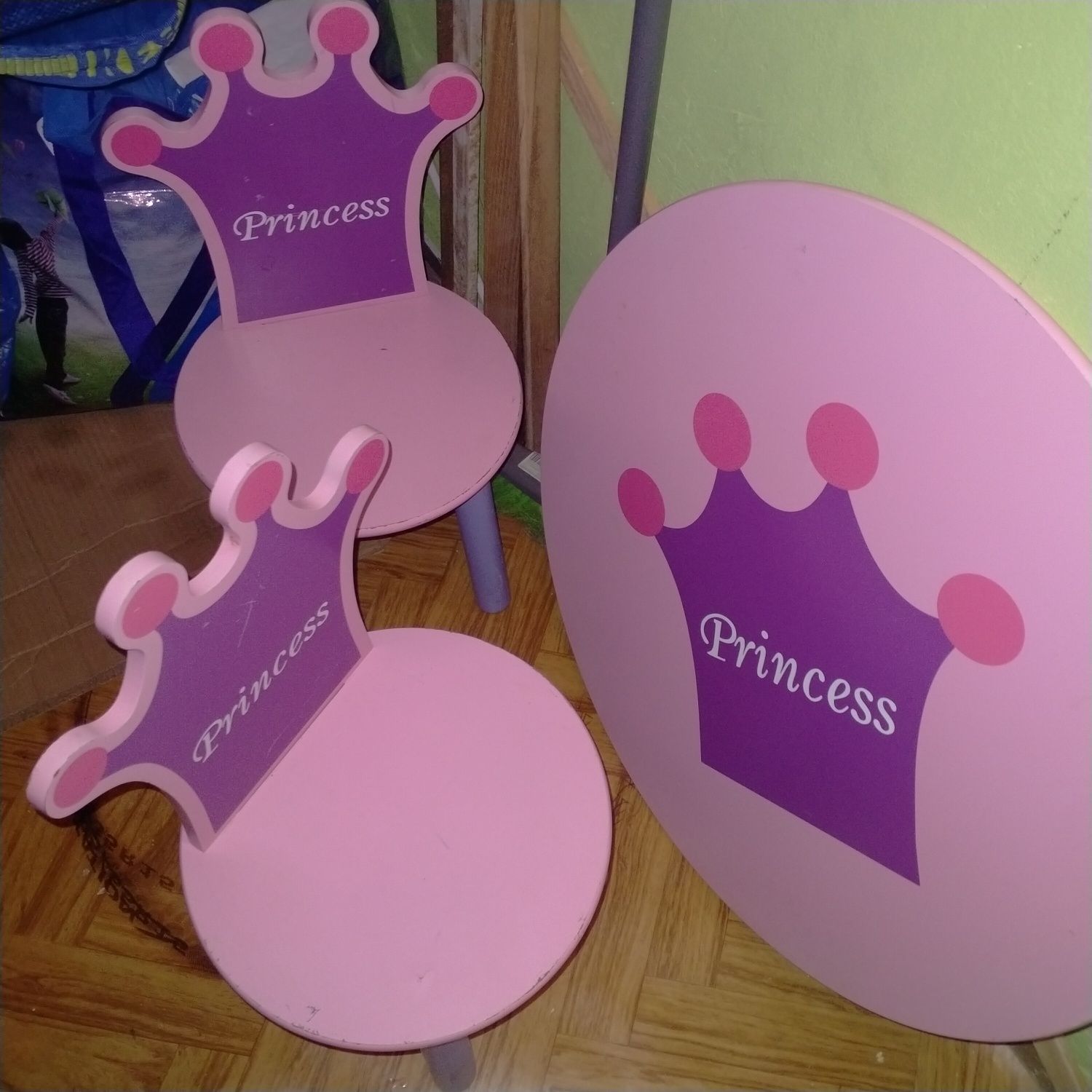 Komplet mebelków dla dzieci/małej dziewczynki Princess