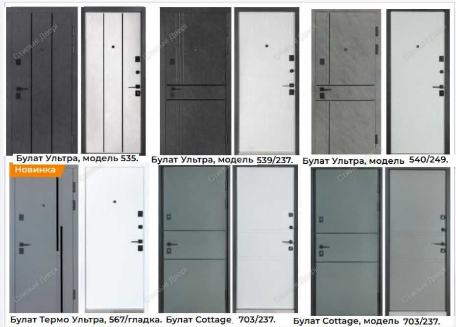 Двери входные БУЛАТ, гарантия 5 лет. Лучшая цена!/ Двері вхідні БУЛАТ