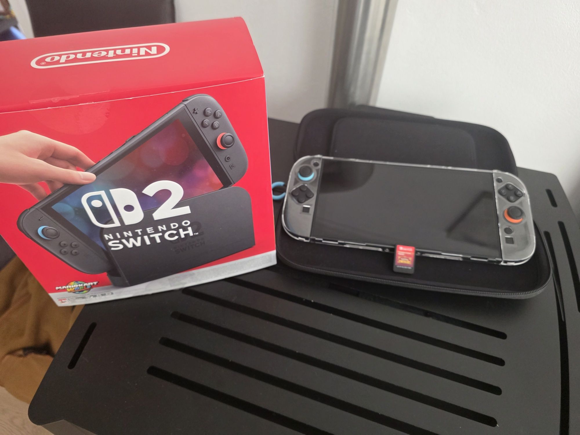 Nintendo Switch 2 com jogo