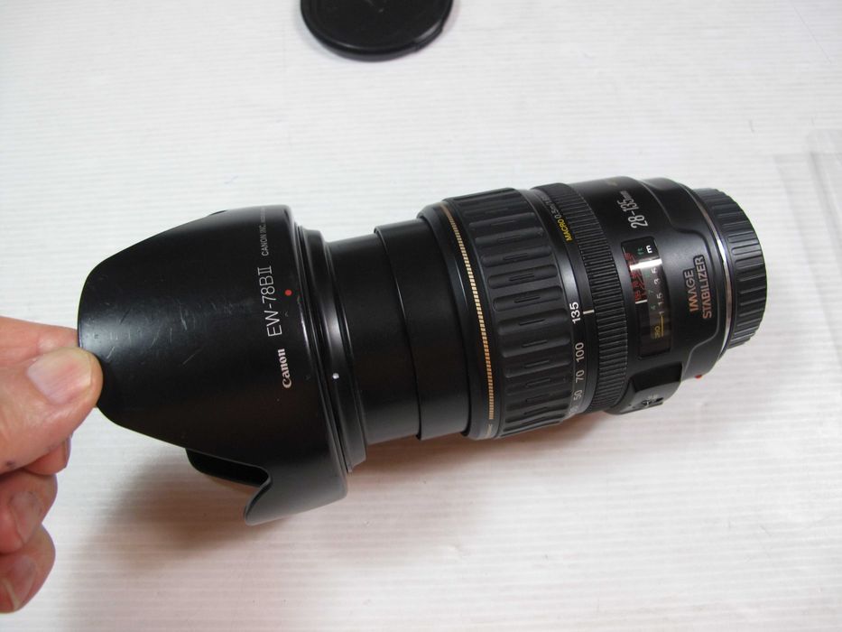 Canon 28-135mm Ultrasonic ideal para fotos e videos RAPIDA