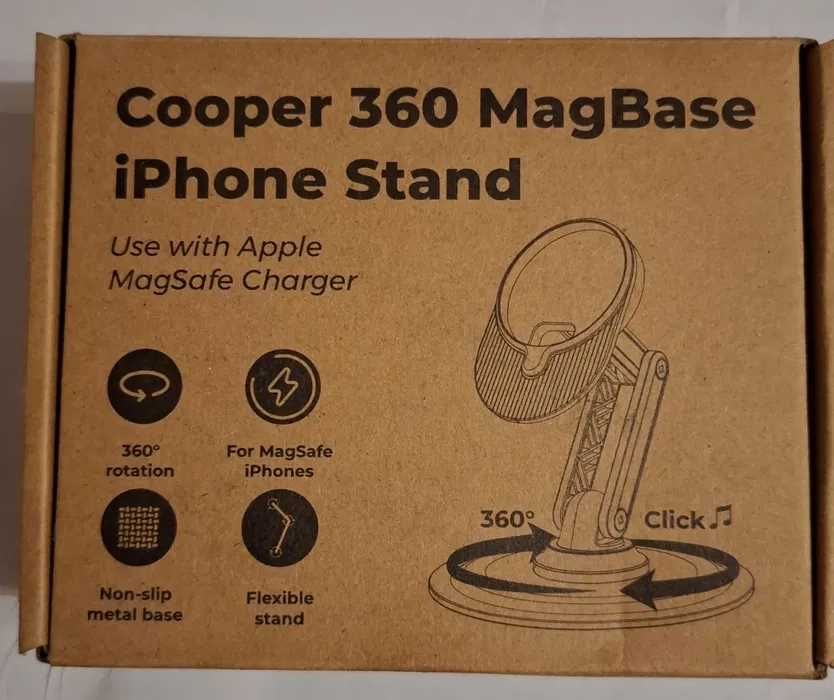 COOPER 360 MagBase, stojak do ładowarki Apple