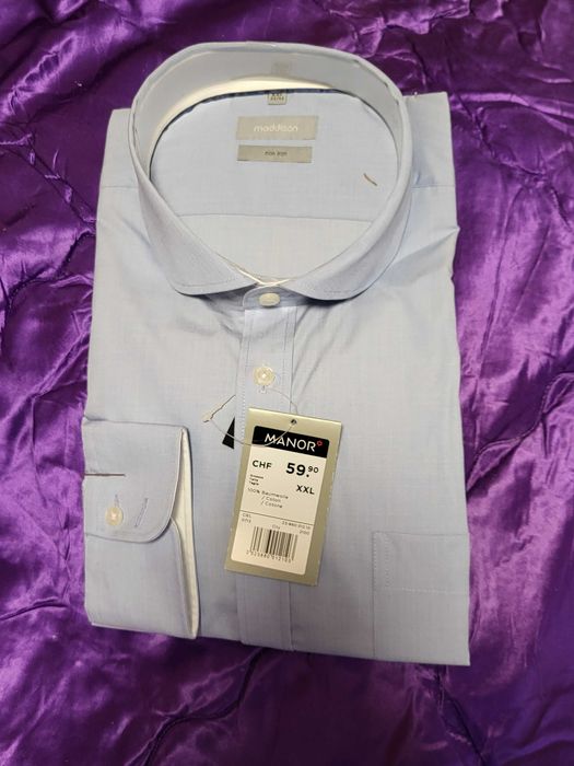 koszula męska XXL nowa, Szwajcarska