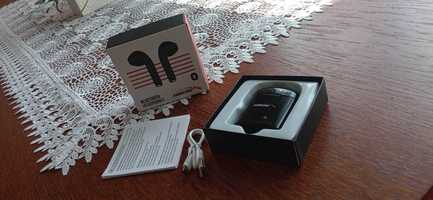 Słuchawki bluetooth bezprzewodowe douszne AudioCore czarne