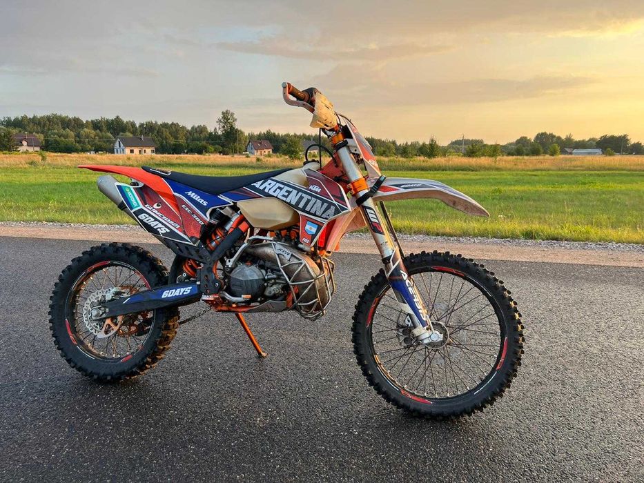 KTM EXC 300 Six Days 2015 – gaźnik, 2T ,osłony, Zarejestrowany